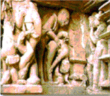 Khajuraho sculptures