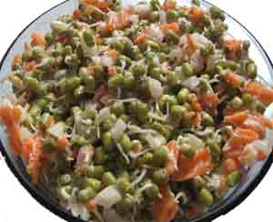 Mixed sprouts salad
