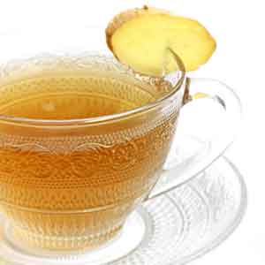 Ginger tea for kapha