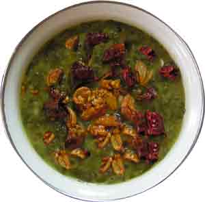 Spinach & moong dhal