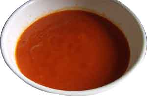 Garlic tomato soup