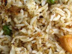 Fried brown rice recipe