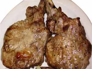 Veal and pepper recipe