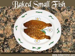 Baked Small Fish Recipe