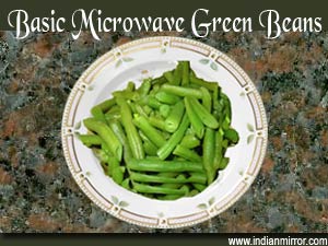 Basic Microwave Green Beans