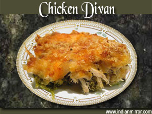 Microwave Chicken Divan