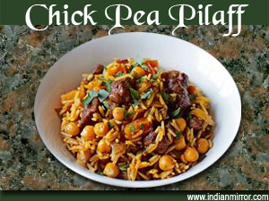 Chick Pea Pilaff
