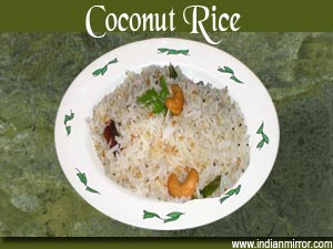 Microwave Coconut Rice