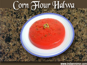 Corn Flour Halwa