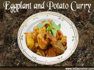 Eggplant and Potato Curry