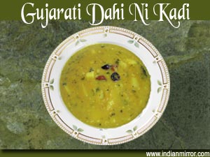 Gujarati Dahi Ni Kadi