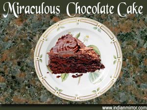 Miraculous Microwave Chocolate Cake