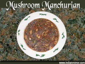 Mushroom Manchurian