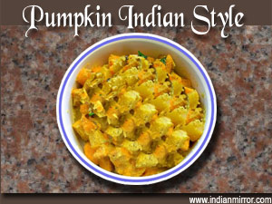 Pumpkin Indian Style