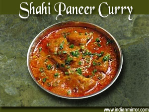 Shahi Paneer Curry