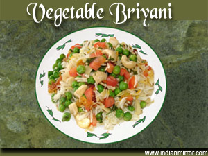 Vegetable Biryani