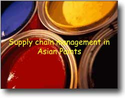 Asian Paints supply