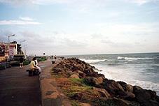 pondy seafront
