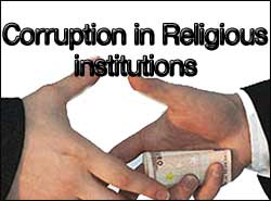 Corruption in Religious institution