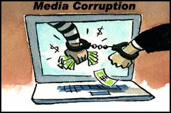 media corruption in India