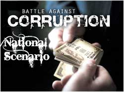 national scenario of corruption