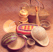 Cane products from Assam
