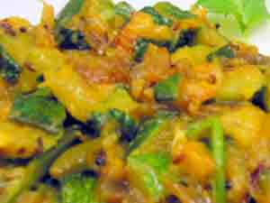 Bengali Zucchini Curry