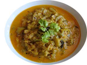 BRINJAL PRAWN CURRY