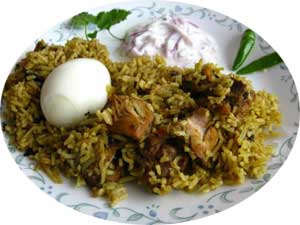 CHICKEN BIRYANI