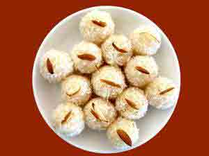 Coconut-Ladoo Coconut-Ladoo