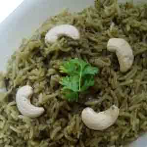 Coriander Pulao Coriander Pulao