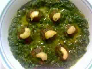 Green Cashewnut Koftas