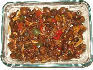 MUSHROOMS SAUTEED WITH TOMATOES