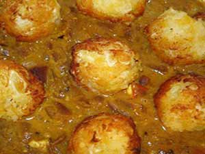 Cabbage kofta curry recipe
