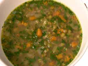 Basic mung bean soup