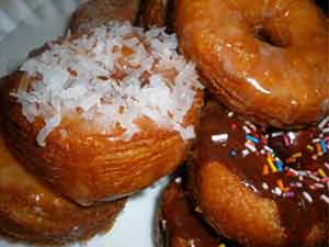 Plain doughnuts Plain doughnuts