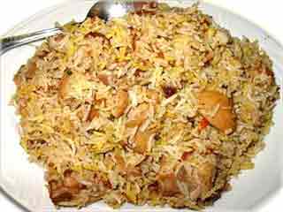 Turkey biryani