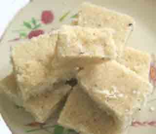 Coconut Barfi