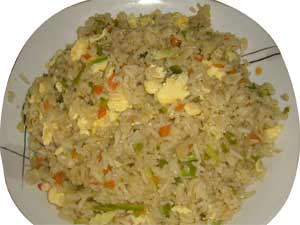 Egg fried rice