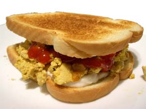 Egg sandwich recipe
