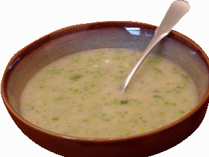 GINGER BORCOLLI SOUP