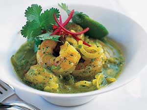 GREEN PRAWN PULAO