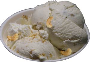 Almond ice cream