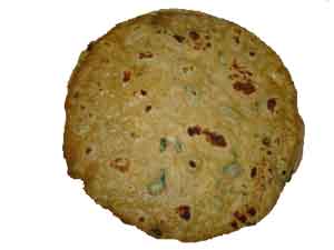Mixed flour methi chappati