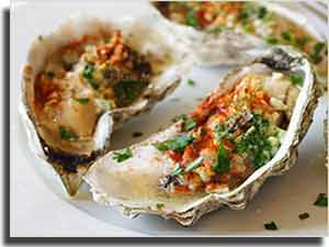 Oyster baked recipe