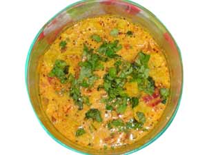 Gatte ki subzi recipe
