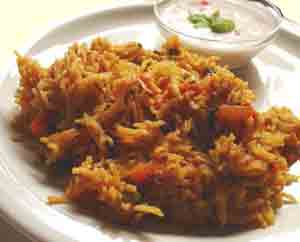 Spicy Vegetable Pulao 
