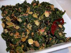 Spinach fry