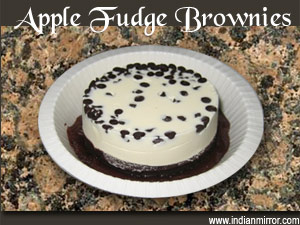 Apple Fudge Brownies