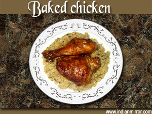 Baked chicken